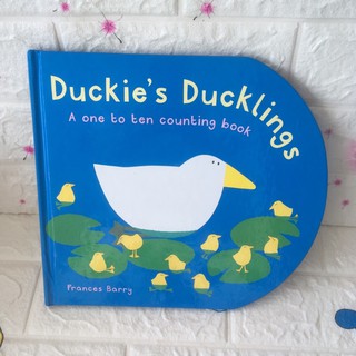 Duckie’s Ducklings A one to ten counting book หนังสือฝึกหัดอ่านภาษาอังกฤษปกแข็งมือสอง -cb3