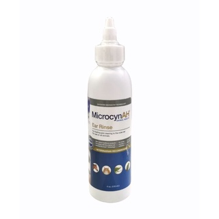 ​Microcyn​AH​ Ear Rinse 120ml.  ผลิตภัณฑ์ทำความสะอาดหู สัตว์​เลี้ยง