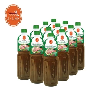 J-Lek (เจ๊เล็ก) น้ำจิ้มบาร์บีคิวปิ้งย่าง (ขวด) ขนาด 1000 กรัม แพ็ค 12 ขวด