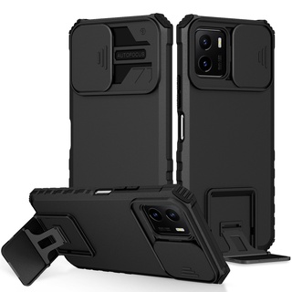 [ส่งจาทไทย] Case OPPO F9 เคสมือถือ ออฟโบ้ Oppo A12 เคสตั้งได้ กันรอยกล้อง เคสกันกระแทก PC+TPU เคส oppo F9