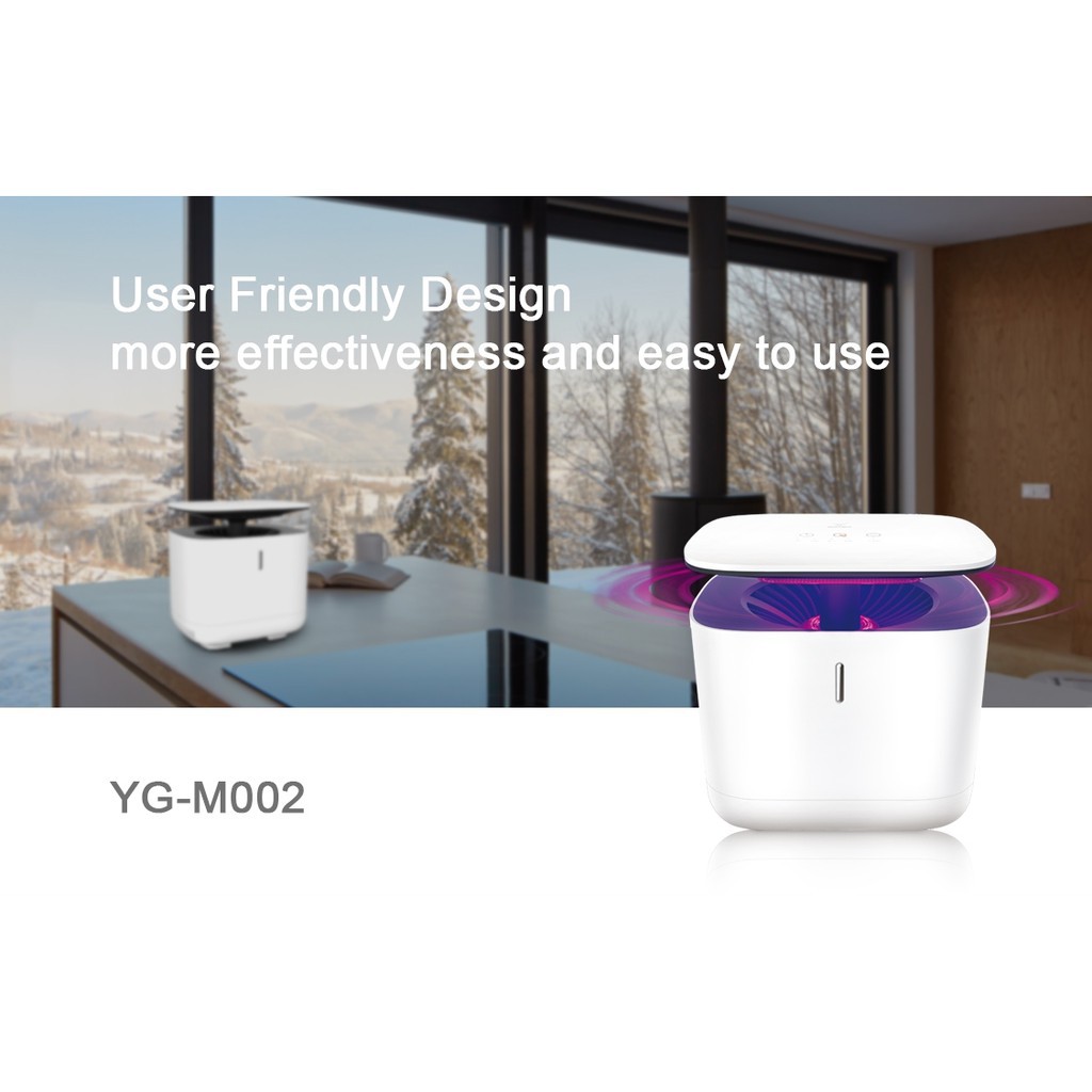 เครื่องดักยุงไฟฟ้า เครื่องดักยุง YAGE รุ่น YG-M002 โคมดักยุงระบบสัม  ที่ดักยุง โคมดักยุง เครื่องช็อต