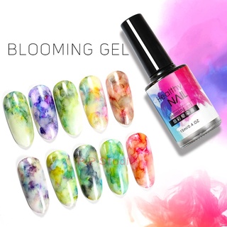 สีเจล สีทาเล็บ บลูมมิงเจง Blooming Gel สีควันบุหรี่ รหัส 01-18 15ml.