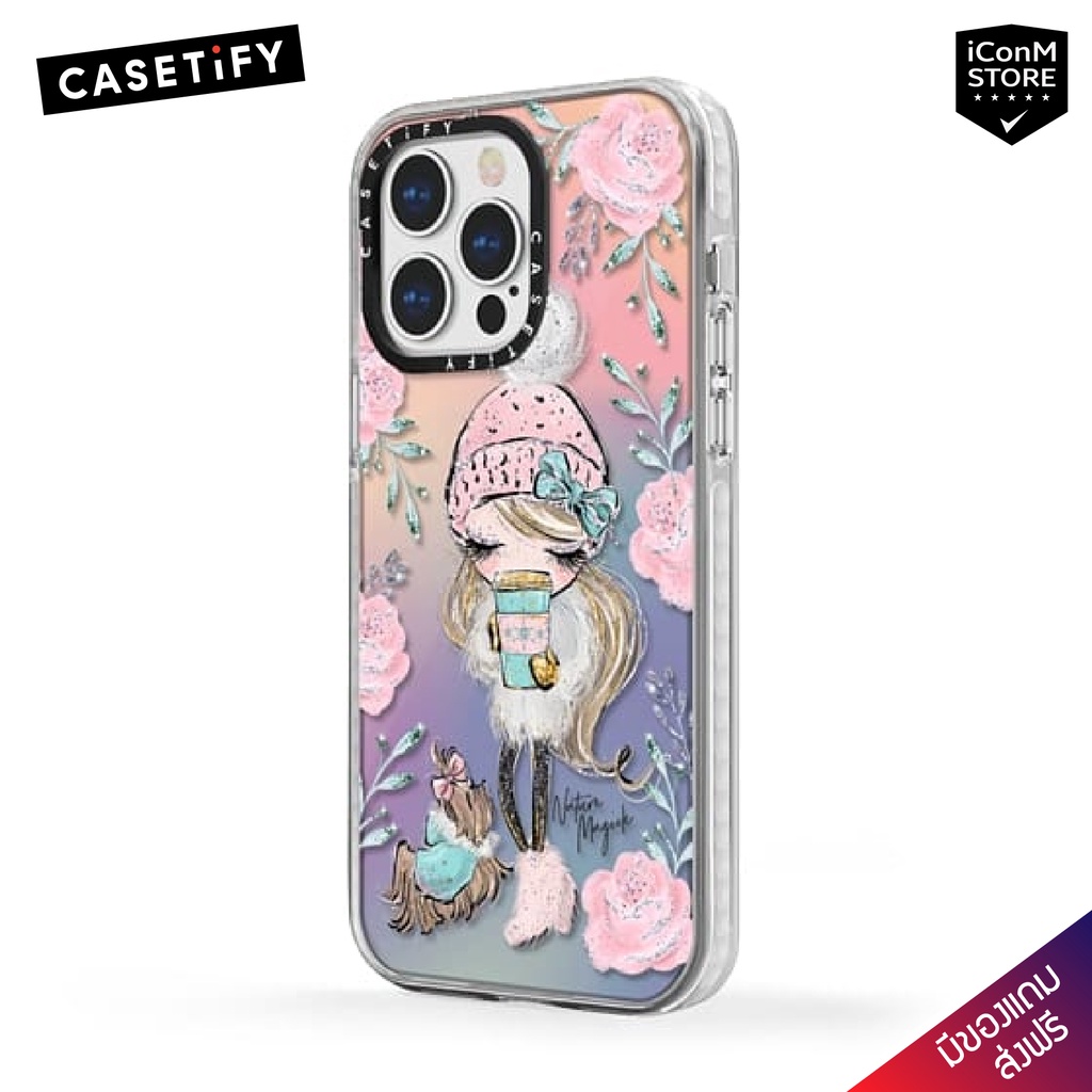 [พร้อมส่ง] CASETiFY - Best Friends on a Winter Walk เคสสำหรับ 13 Pro Max/13 Pro/13/12/SE/11/X/8/7 Se