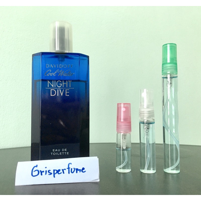 Cool water night dive - Davidoff