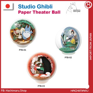 Studio Ghibli Paper Theater Ball ชุดงานฝีมือกระดาษคราฟท์