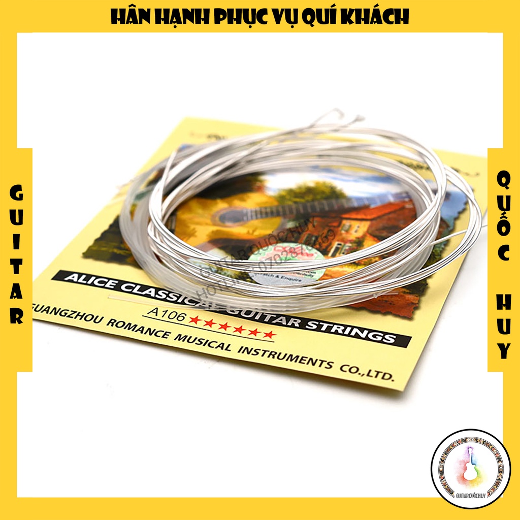สาย Alice Classic Guitar odd No. 1 - 2 - 3 - 4 - 5 - 6 - รุ่น ก106
