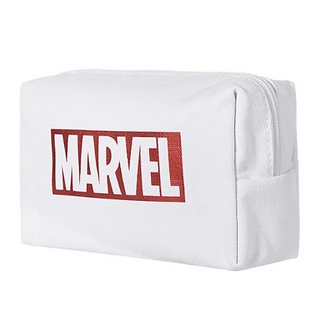 Marvel Portabel square Cosmetic Pouch กระเป๋าผ้าใส่เครื่องสำอางลิขสิทธิ์แท้จากมาร์เวล