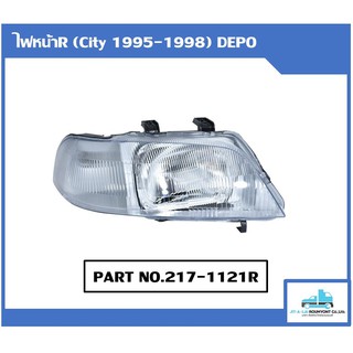 ไฟหน้า Honda City/95-98 ข้างขวา Depo