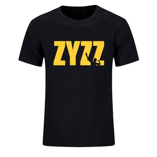 [S-5XL]Zyzz เสื้อยืดแขนสั้น ผ้าฝ้าย พิมพ์ลาย Aziz Shavershian แฟชั่นฤดูร้อน สําหรับผู้ชาย