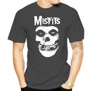 เสื้อยืดผ้าฝ้าย Misfits kull เสื้อยืดลําลอง แขนสั้น พิมพ์ลาย Nuevo y Oficial