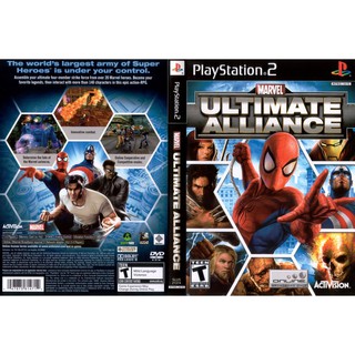 MARVEL ULTIMATE ALLIANCE 1 [PS2 US : DVD5 1 Disc]