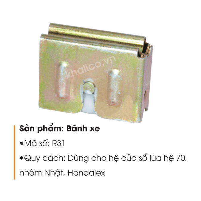 ล้อ Kalico 304 สแตนเลส R31