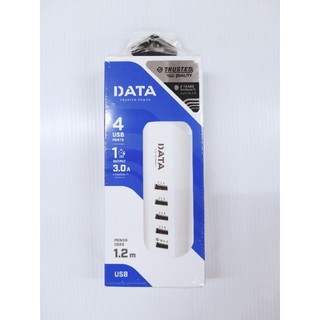 DATA  ปลั๊ก USB 5 ช่อง สีขาว 1.2 เมตร