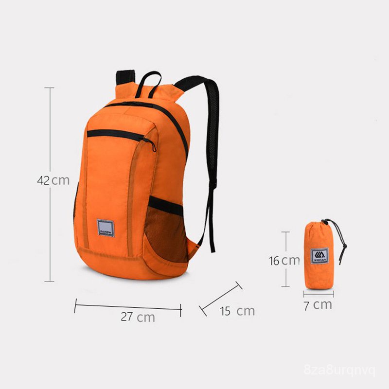 1pcs Lightweight Portable Travel Hiking Foldable Backpack Waterproof