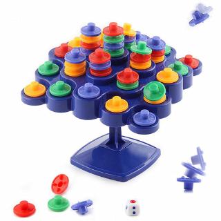 บอร์ดเกม Novelty Balance Turntable Stacking Board สำหรับกิจกรรมพ่อแม่และลูก ส่งเสริม IQ เด็ก ของเล่น ของขวัญ