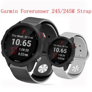 Garmin Forerunner 245 Strap Silicone Garmin Forerunner245 Wristband  Forerunner245M Replacement Belt  Forerunner 245M