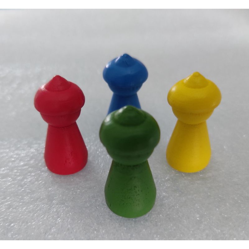 pawn ไม้รูปคนใส่งอบ ขนาด 3 ซม. x 1.3 ซม. (ราคาต่อชิ้น) – โปรปัง