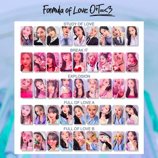 โฟโต้การ์ด อัลบั้ม TWICE Formula Of Love Premium