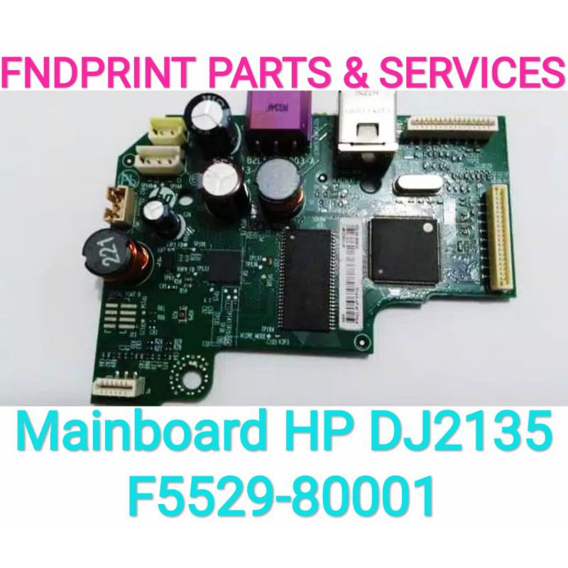 HP DeskJet DJ2135 F5529-80001 เมนบอร์ดเครื่องพิมพ์