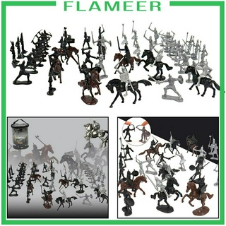 ( Flameer ) ของเล่นโมเดลนักรบอัศวินพลาสติก