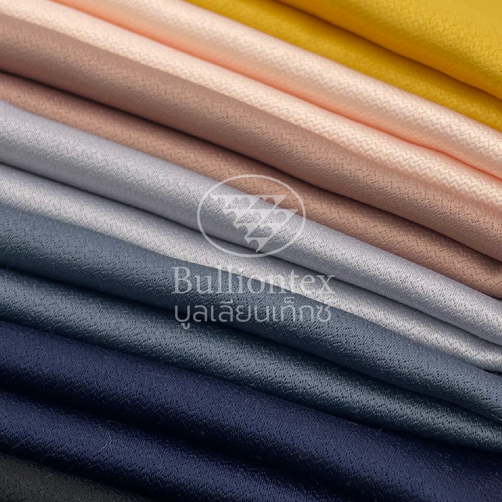ผ้าซาร่า Zara ผ้าขายดีตลอดกาล เงา สวย หรู มีลายในตัว ใช้ได้ทั้ง 2 ด้าน ขนาด 1 หลา พร้อมส่ง