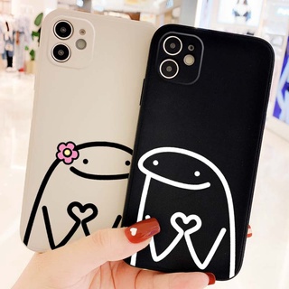 เคสโทรศัพท์มือถือคู่รัก ลายการ์ตูนน่ารัก สําหรับ Samsung A03 Core A03S A11 A12 A13 A22 A23 A32 A33 A52 A52S A53 A72 A73 5G [Cute Couple-1]