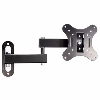 ขาแขวนทีวีติดผนังปรับได้ 14-27 นิ้ว TV Wall Mount Bracket Tilt Swivel for Most 14 to 27-Inch Full Motion Extension Arm.