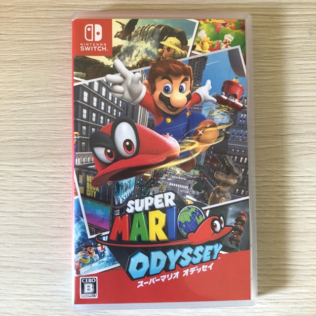 แผ่นเกม Super Mario Odyssey Nintendo Switch [มือสอง]