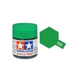 Tamiya Acrylic Paint X-25 (Clear Green)