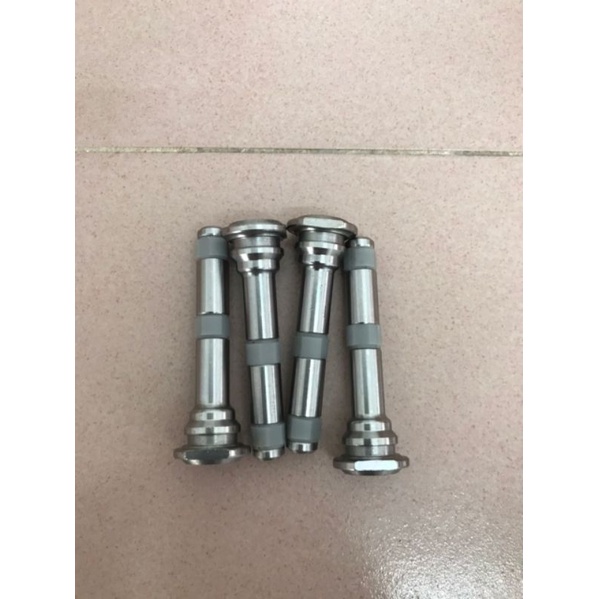 NISSAN LATIO LIVINA 1.6CC MATRIX SWIFT RS415 B14 N16 ALMERA ดิสก์เบรกหน้า CALIPER PIN พร้อม SLILCONE