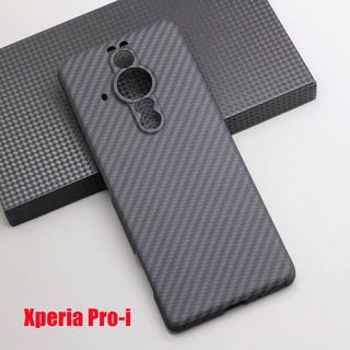 Kevlar เคสโทรศัพท์มือถือ คาร์บอนไฟเบอร์ แบบบางพิเศษ สําหรับ Sony Xperia 1 III 5 II 10 III 1-IV Pro-i