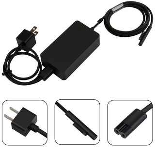 Microsoft Adapter44W 15V 2.58a AC Power Supply สำหรับ Microsoft Surface Pro 5 1796 / 1769, US Plug