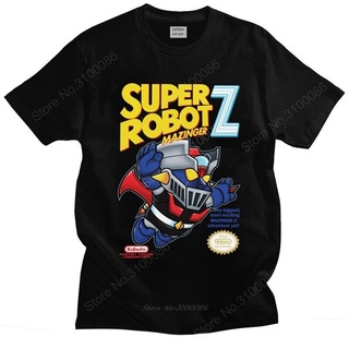 เสื้อทหาร - คลาสสิกซูเปอร์หุ่นยนต์MazingerZเสื้อยืดผู้ชายแขนสั้นญี่ปุ่นมังงะเสื้อยืดสตรีทแวร์เสื้อย