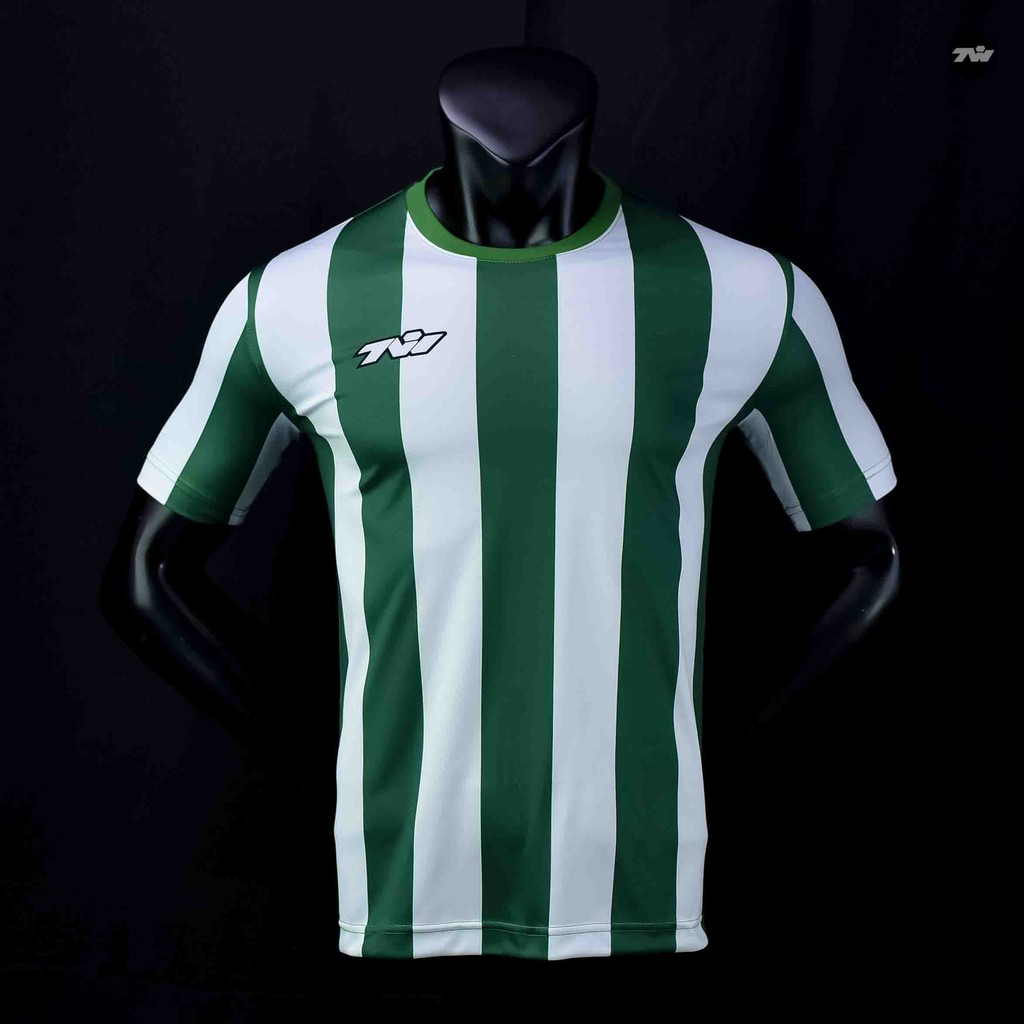 เสื้อกีฬาโรงเรียน TWSPORT สีเขียวขาว