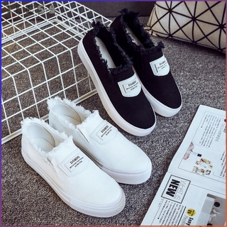 TL canvas shoes รองเท้าผ้าใบ รองเท้าลำลองหญิง รองเท้าสีขาว บา นุ่ม ใส่สบาย