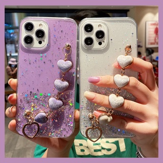 เคสโทรศัพท์มือถือซิลิโคน ผ้ากํามะหยี่ขนนิ่ม แต่งกลิตเตอร์ วิบวับ สําหรับ OPPO A15 A95 Reno 5 A94 A15s A53 A52 A92 A91 A31 A9 A5 2020 A12 A12e A3s A7 A5 A5s A83