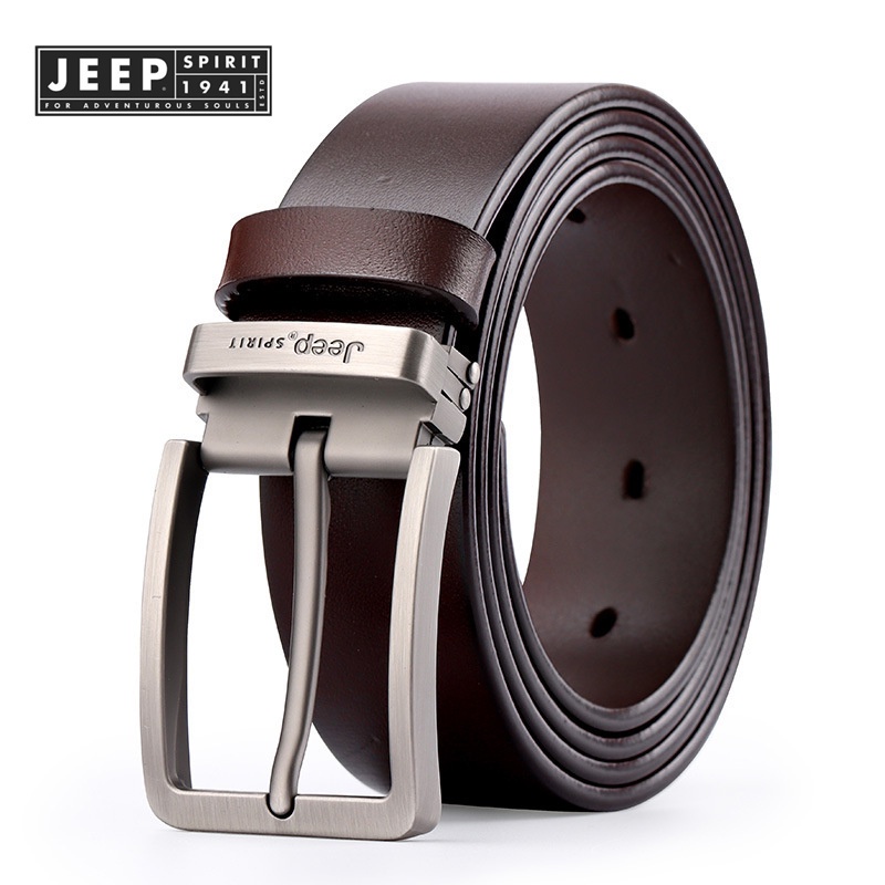 เข็มขัดหนังผู้ชายแบบใหม่ Jeep Spirit 1941