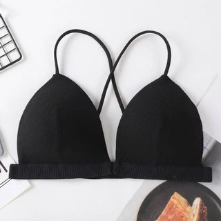 [ส่งจากไทย] 𝑩𝒓𝒂𝑩𝒓𝒂𝑩𝒓𝒂 #bra-098 บรา เสื้อใน ตะขอหน้า หลังไขว้ สีลูกกวาด