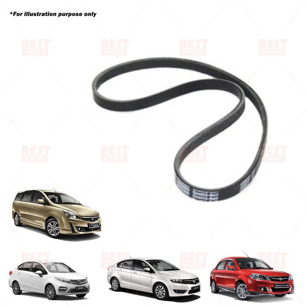 OEM FAN BELT PROTON SAGA FLX VVT PREVE IRIZ EXORA BOLD PERSONA VVT (6PK169)