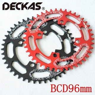 DECKAS 96BCD symmetrical bicycle 40T 42T 44T MTB bike Chainring Crown for Alivio MT300 M2000 M3000 M4000 M4050 GX NX