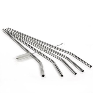 Savvy Straws : SVS002* หลอดสแตนเลส Stainless Steel Straws