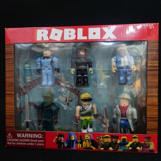 พร้อมส่ง💥 โมเดล Roblox ชุด#17 Soldier จำนวน 6 ตัว มาพร้อม Accessories สูง 7 cm ราคาถูก งานจีน