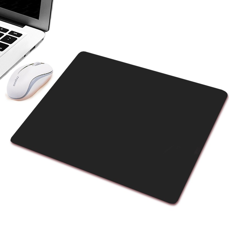 Cod Game Mouse Pad Girl Small Solid Color Black Plus Thick