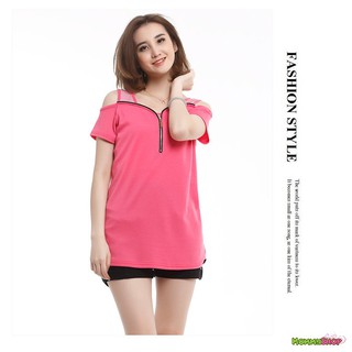 เสื้อคลุมท้อง แต่งซิปโชว์ เปิดให้นมลูกได้