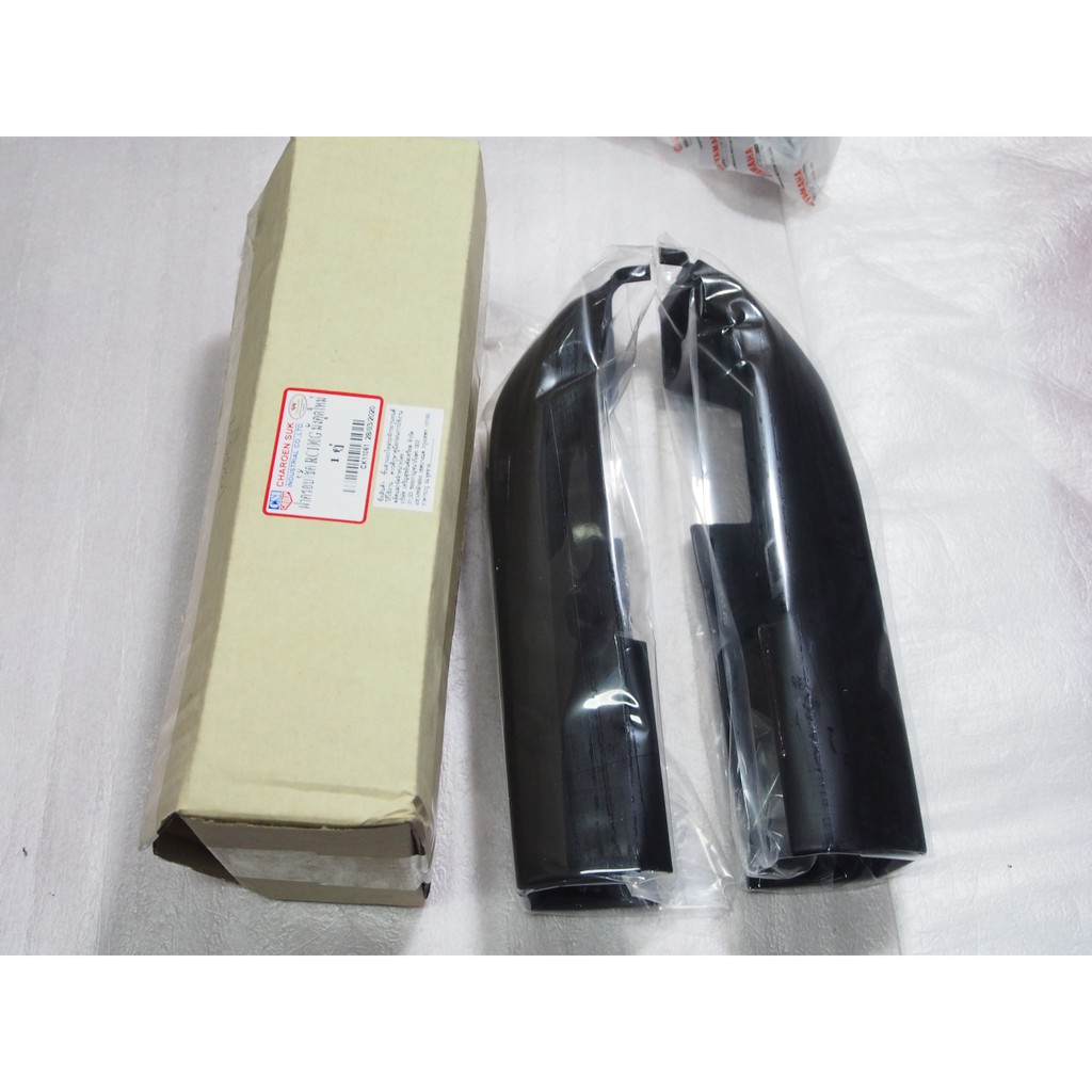 ฝาครอบโชคหน้า RC100 สีมังคุดใหม่ (ซ้าย/ขวา)คู่ csi