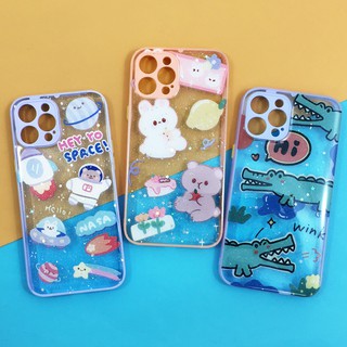 Case Vivo Y12/Y17: พร้อมส่งจากไทย!! เคสใสกากเพชร เคสกริตเตอร์ เคสขอบสี เคสแฟชั่น เคสสวย