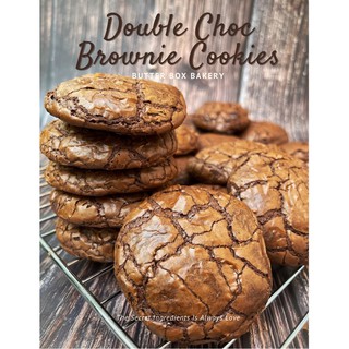 Butter Box “Double Choc Brownie Cookies” บราวนี่คุกกี้ คุกกี้บราวนี่