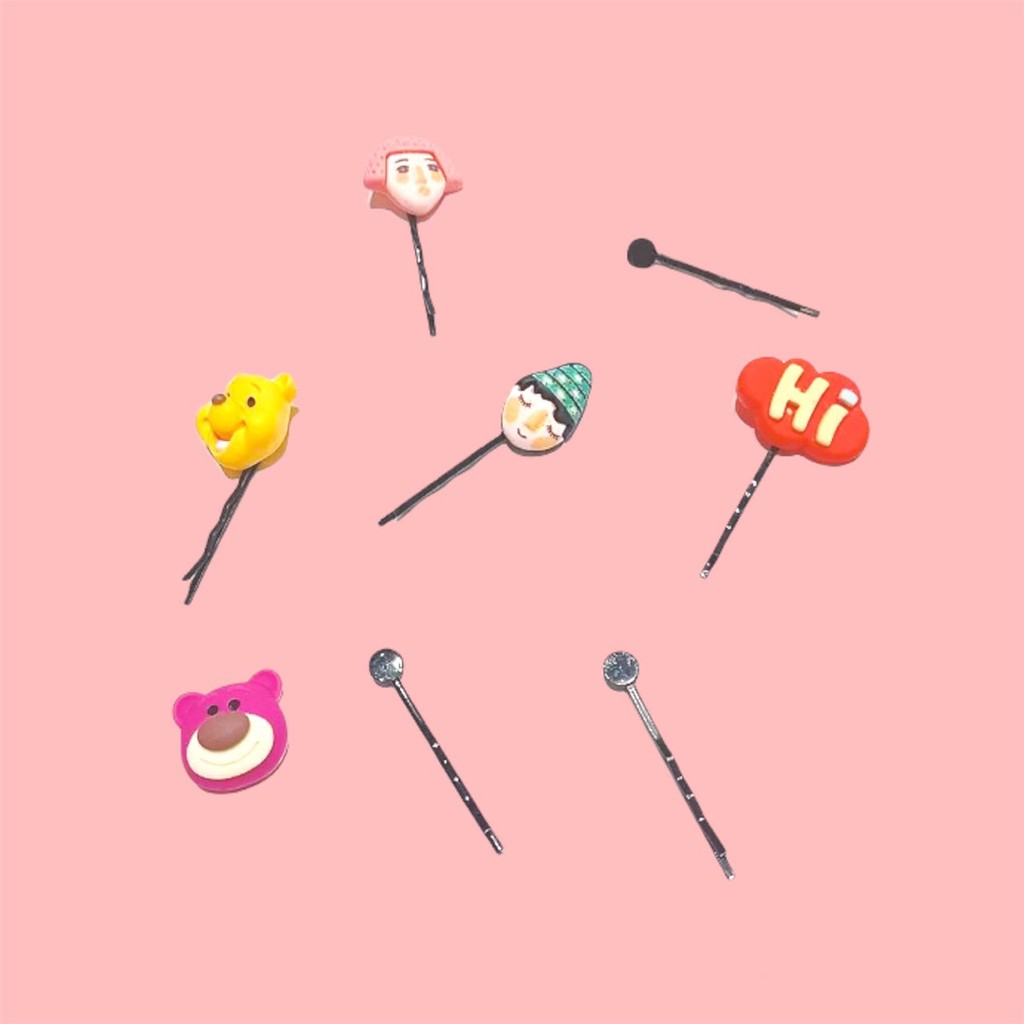 【LIVE พร้อมส่ง/ส่งด่วน】กิ๊บดำ กิ๊บแป้น แพค 50/100 ชิ้น กิ๊บติดผม ราคา ถูกที่สุด ดีลบีเคเค แกลเลอรีภาพที่ 7