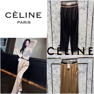 กางเกงขายาว CELINE SILK 2022SS