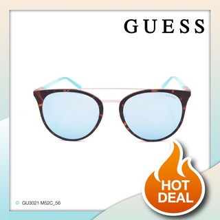 แว่นกันแดด GUESS รุ่น GU3021 สี 52C ไซส์ 56